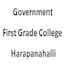 Government First Grade College, Harapanahalli