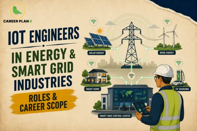 IoT engineers in energy and smart grid industries managing renewable energy, smart grids, solar power, wind energy, EV charging infrastructure, and intelligent power systems.