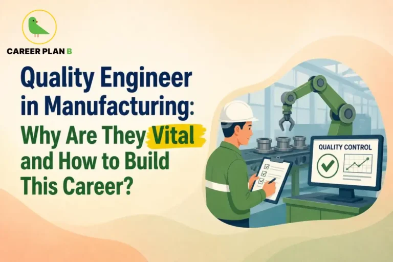 Quality engineer in manufacturing inspecting production processes and quality control data.