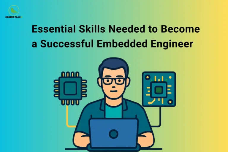 Essential skills needed to become a successful embedded engineer featuring embedded programming, microcontrollers, firmware development, embedded systems, and electronics engineering