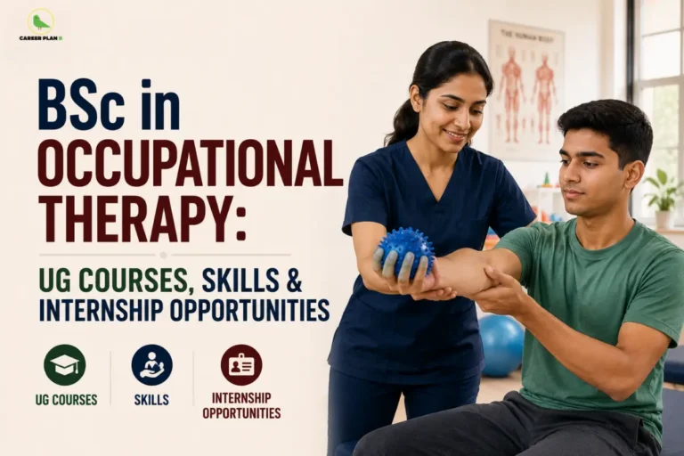 Career Plan B BSc in Occupational Therapy student demonstrating arm rehabilitation therapy