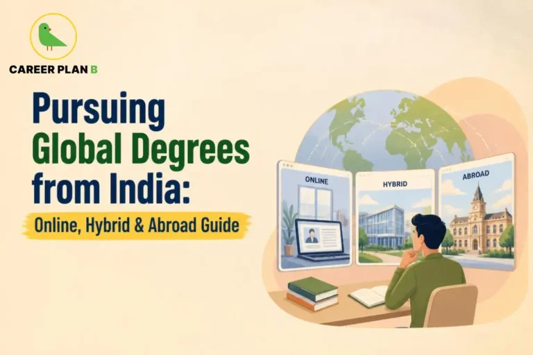 Explore global degrees from India—online, hybrid & abroad options with admission tips, costs & career outcomes to boost your future salary.