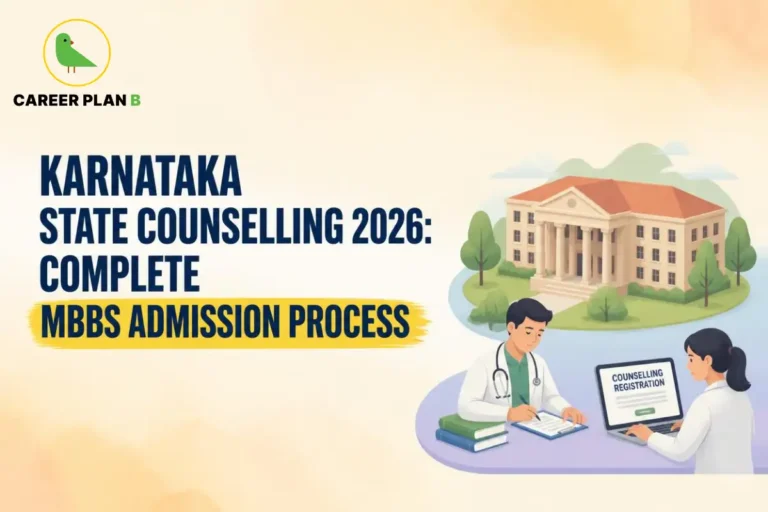 Karnataka State Counselling 2026 for MBBS admission, showing counselling registration and the medical admission process.