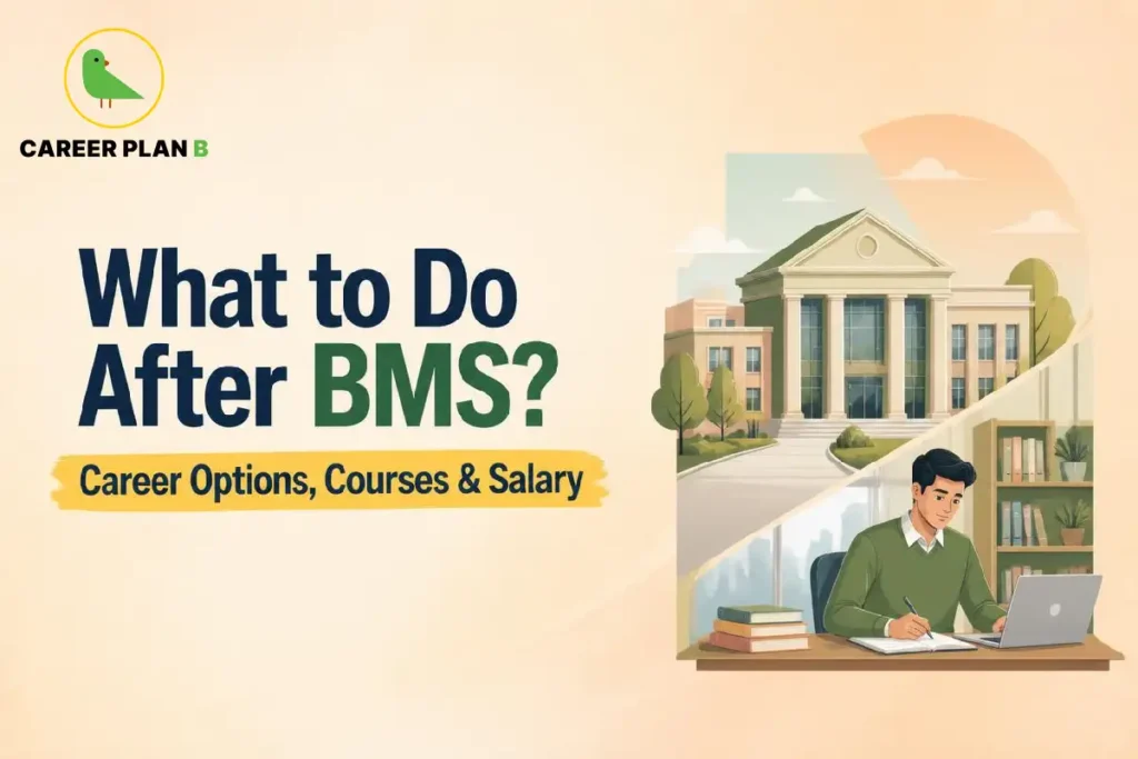 What to do after BMS, showing career and study options for a BMS graduate.