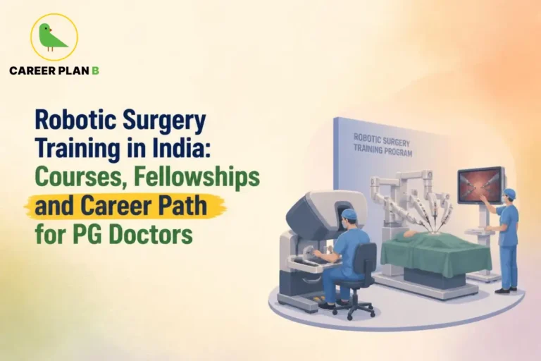 Robotic surgery training in India with courses, fellowships and career path for PG doctors