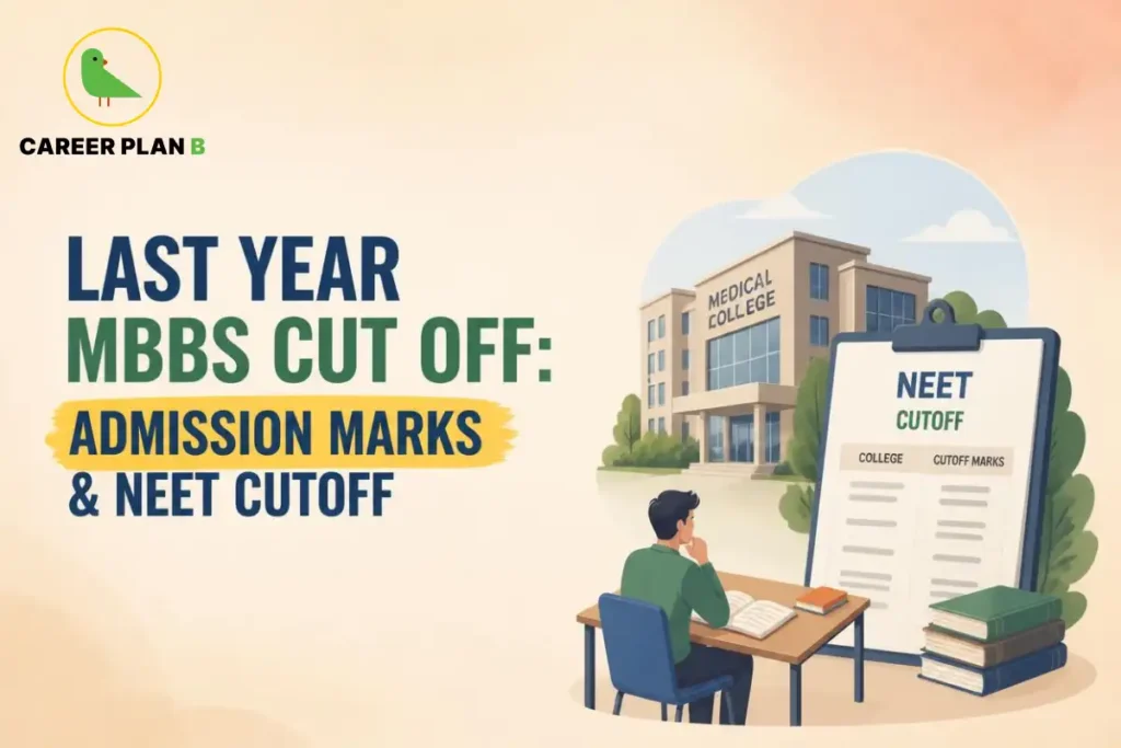 Last year MBBS cut off showing NEET cutoff and admission marks for medical college.