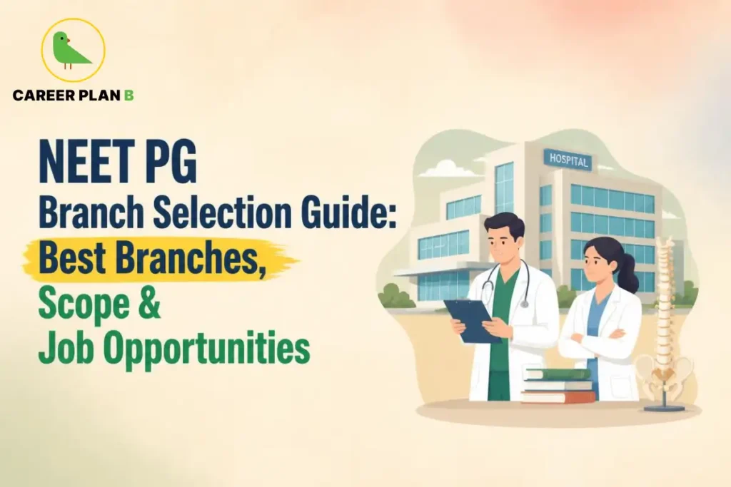 NEET PG Branch Selection Guide: Best Branches, Scope & Job Opportunities