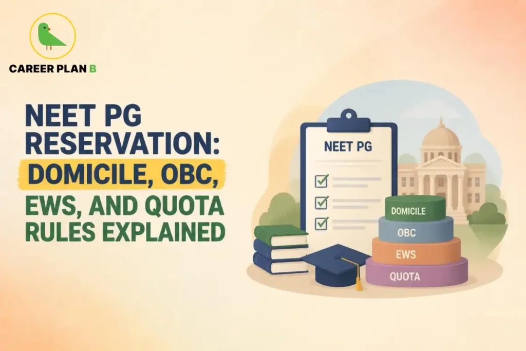 NEET PG reservation rules for domicile, OBC, EWS, and quota eligibility.