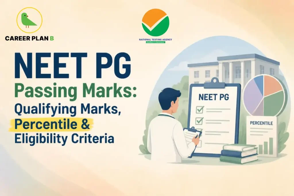 NEET PG passing marks showing qualifying marks, percentile and eligibility criteria for medical admission.