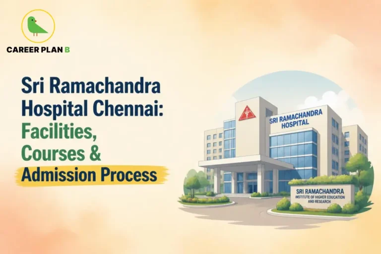 Sri Ramachandra Hospital Chennai showing facilities, courses, and admission process.