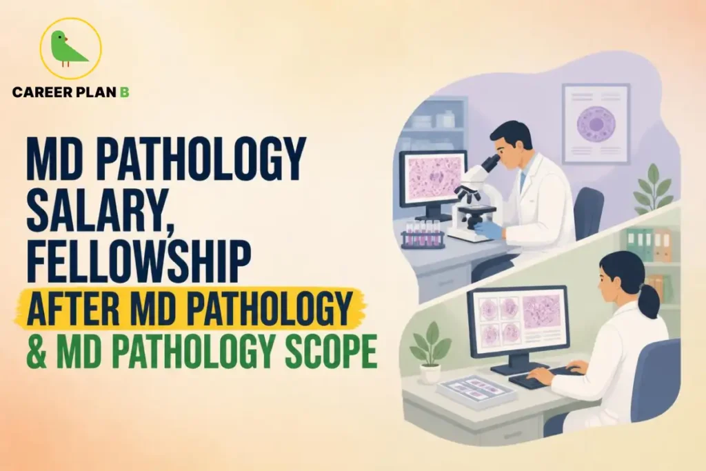 MD Pathology showing salary, fellowship opportunities, and career scope after completing the course