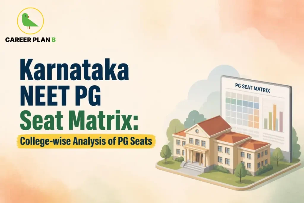 Karnataka NEET PG seat matrix showing college-wise analysis of postgraduate medical seats.