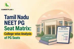 Tamil Nadu NEET PG seat matrix showing college-wise analysis of postgraduate medical seats.