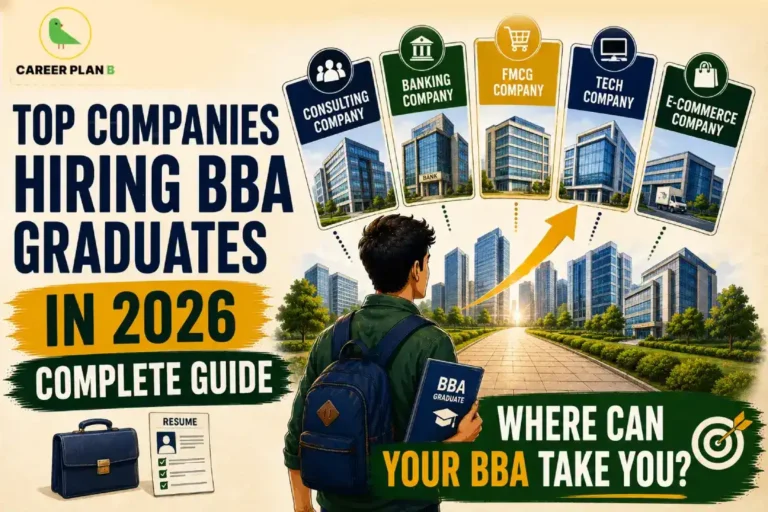 BBA graduate exploring careers in consulting, banking, FMCG, technology, and e-commerce.