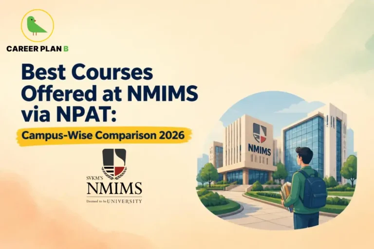 Best courses offered at NMIMS via NPAT with campus-wise comparison for 2026.