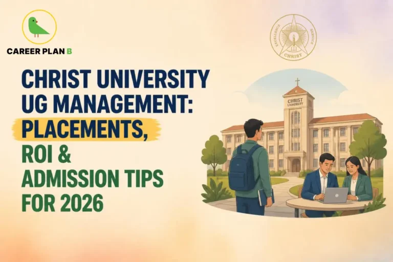 CHRIST University UG Management covering placements, ROI, and admission tips for 2026.