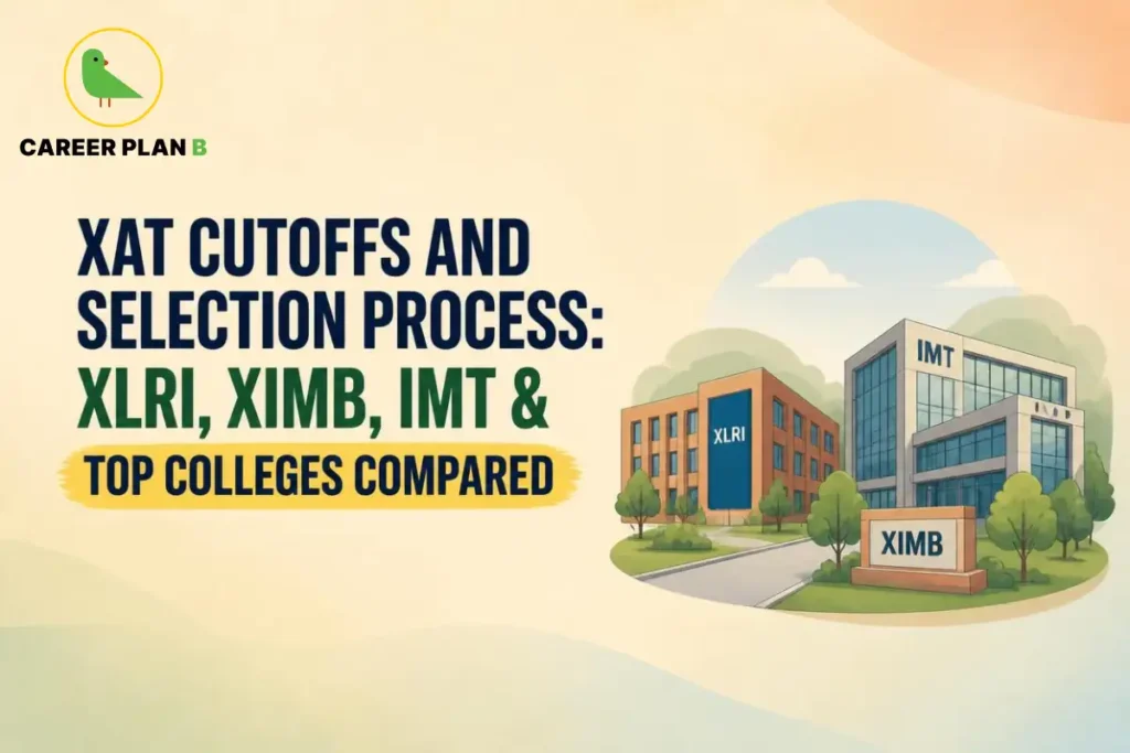 XAT cutoffs and selection process comparing XLRI, XIMB, IMT, and other top colleges.