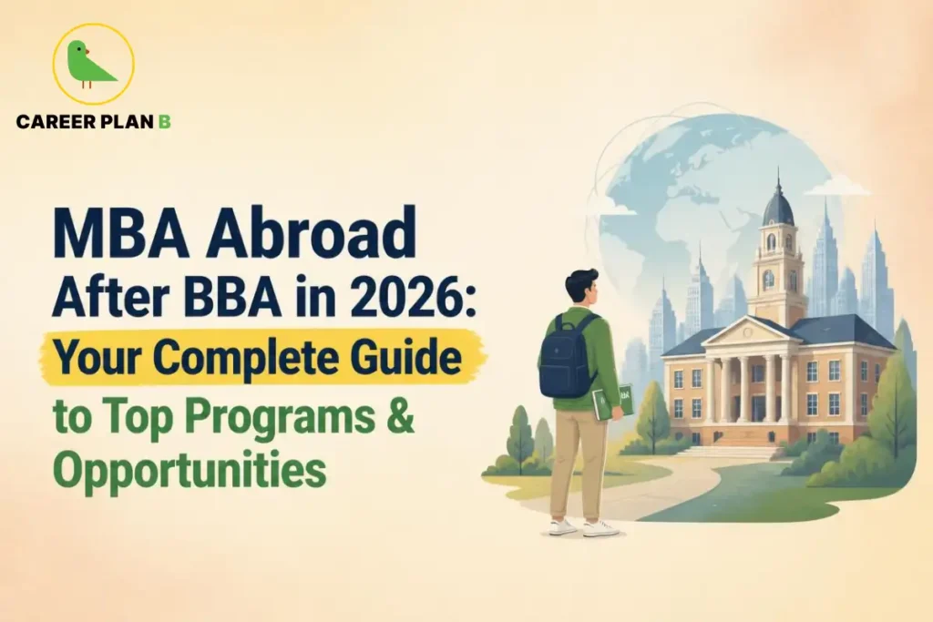 Student exploring MBA opportunities abroad after completing a BBA.