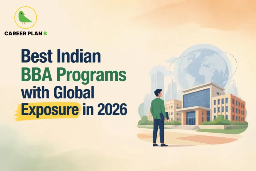 Student exploring an Indian BBA program with global exposure.