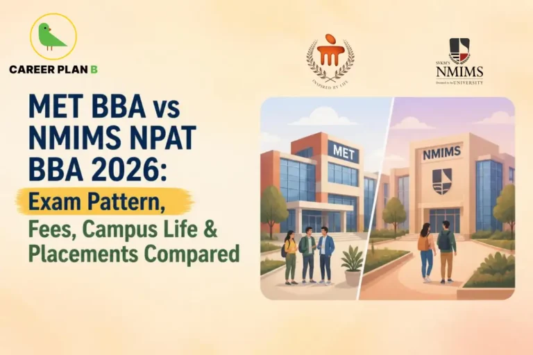 Comparison of MET BBA and NMIMS NPAT BBA programs.
