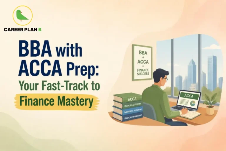 BBA student studying ACCA financial accounting and management subjects for a career in finance.