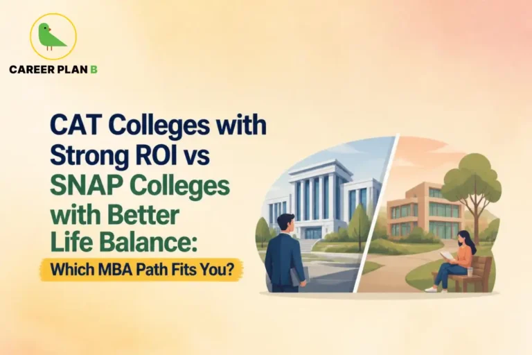CAT colleges with strong ROI vs SNAP colleges with better life balance for MBA students