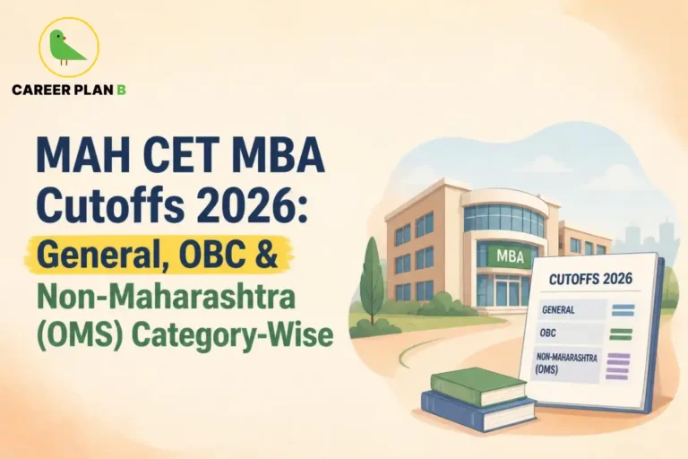 MAH CET MBA cutoffs 2026 for General, OBC and Non-Maharashtra OMS categories