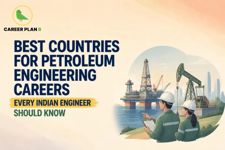 Best Countries for Petroleum Engineering Careers: International Opportunities and Global Career Scope for Indian Engineers