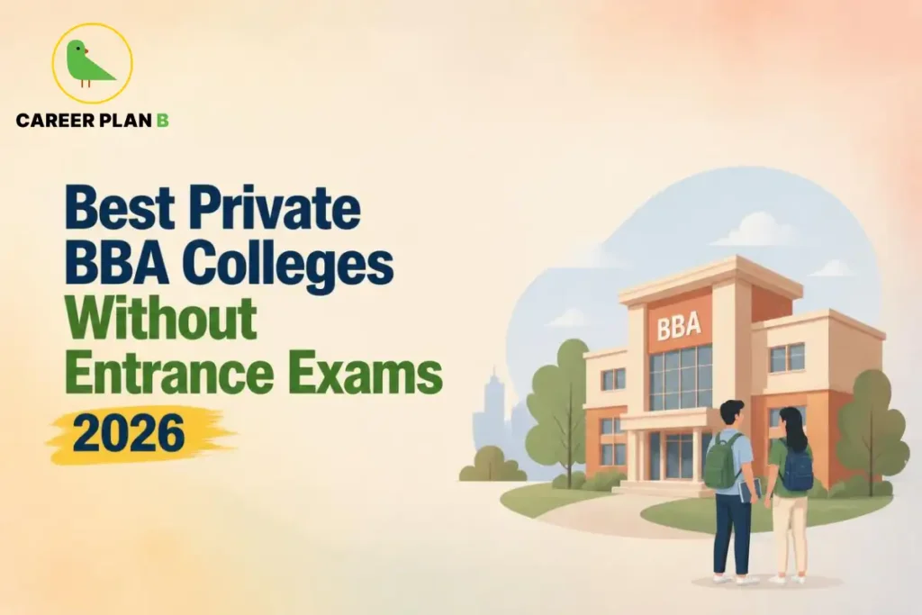 Best private BBA colleges without entrance exams in India in 2026.