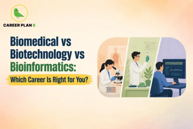 Biomedical vs Biotechnology vs Bioinformatics: Which Career Is Right for You?