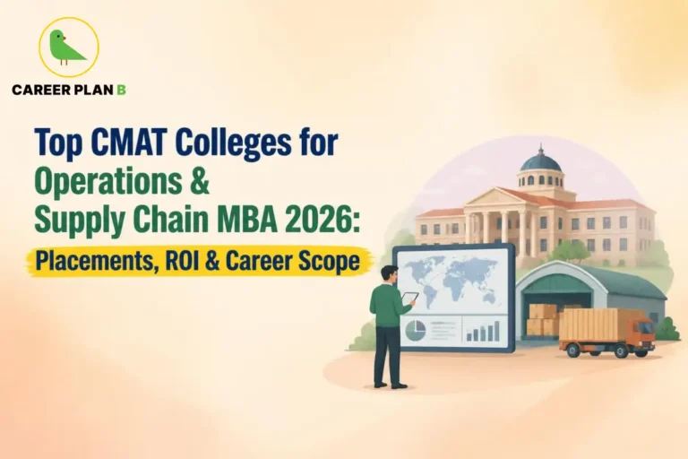 Top CMAT colleges for operations and supply chain MBA programs.