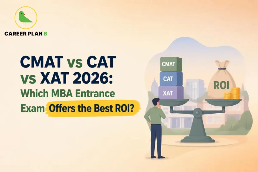 CMAT, CAT and XAT comparison for MBA entrance exam selection.