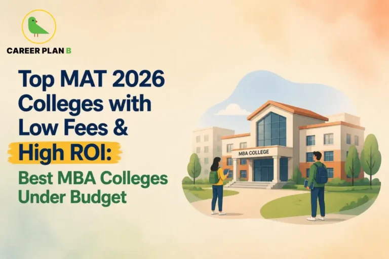 MAT colleges with low fees and high ROI for MBA aspirants.