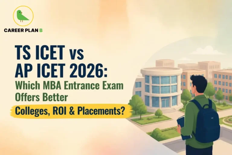 TS ICET vs AP ICET 2026 comparison covering MBA colleges, ROI and placements.