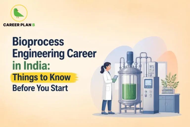 Bioprocess engineering career in India with bioreactor technology and biotechnology laboratory equipment