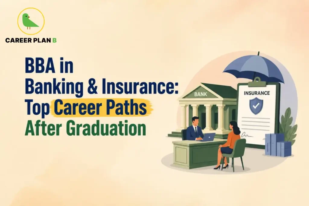 BBA Banking and Insurance student exploring bank and insurance career opportunities