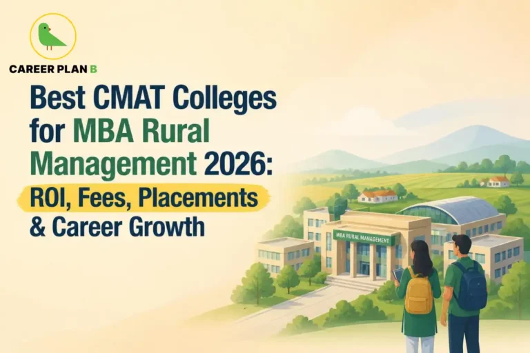 CMAT colleges for MBA rural management with a campus set in a rural landscape.
