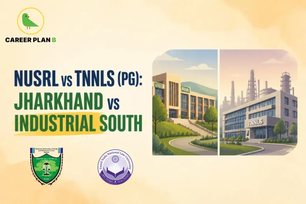NUSRL vs TNNLU PG Law Programs Comparing Jharkhand and Industrial South, Academic Focus, and Career Opportunities