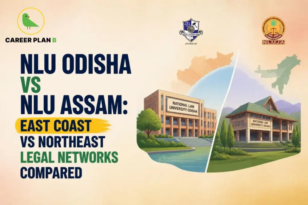 NLU Odisha vs NLU Assam Comparing Legal Education, Fees, Campus Experience, and Career Opportunities