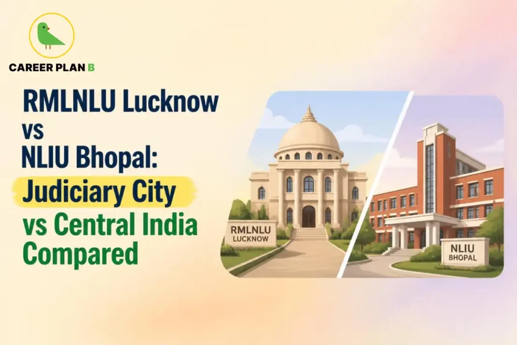 RMLNLU Lucknow vs NLIU Bhopal Comparing Law Education, Location, Campus, and Career Opportunities