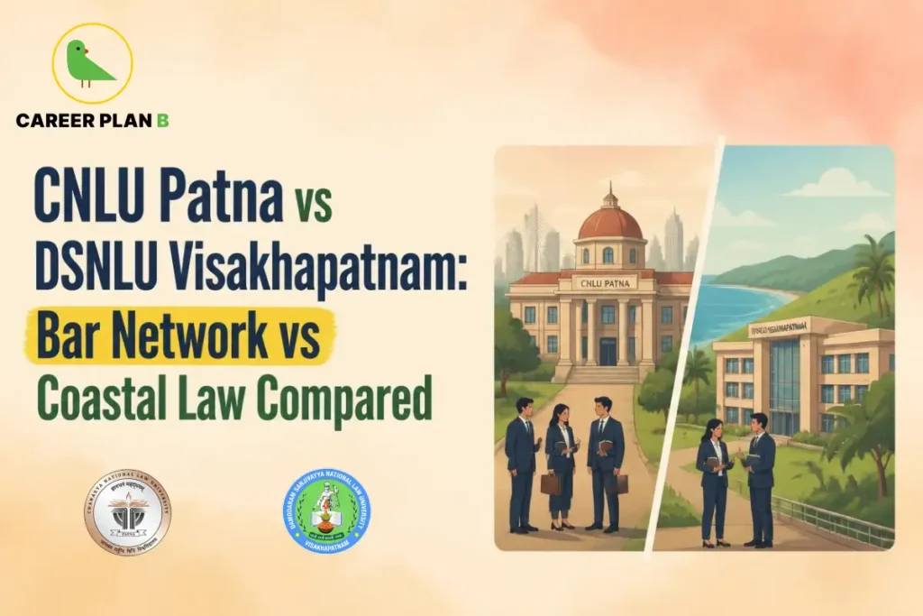 CNLU Patna vs DSNLU Visakhapatnam Comparing Law Education, Bar Networks, Coastal Opportunities, and Career Paths