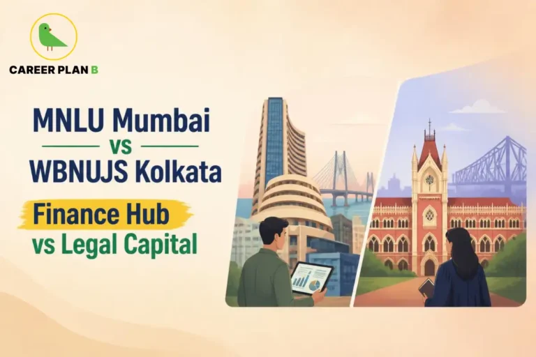 MNLU Mumbai vs WBNUJS Kolkata Comparing Legal Education, Finance Hub Access, Legal Networks, and Career Opportunities