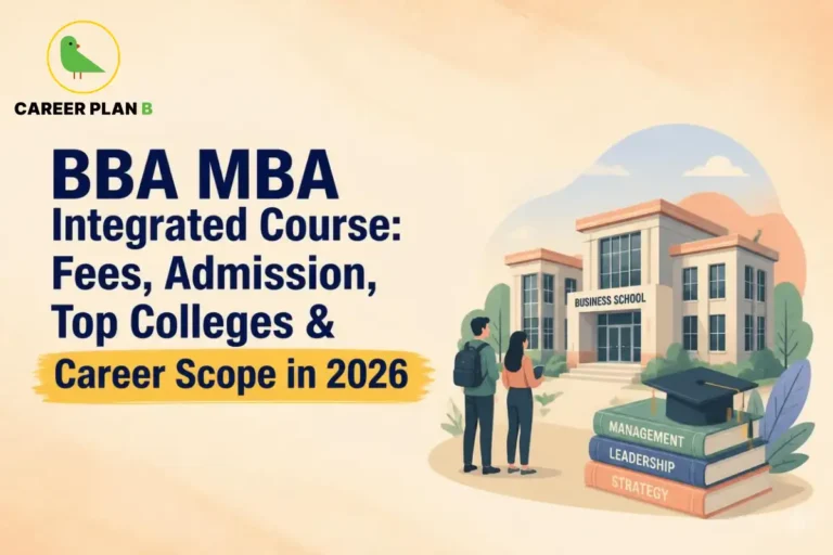 BBA MBA integrated course with business school, management studies, fees, admission and career scope