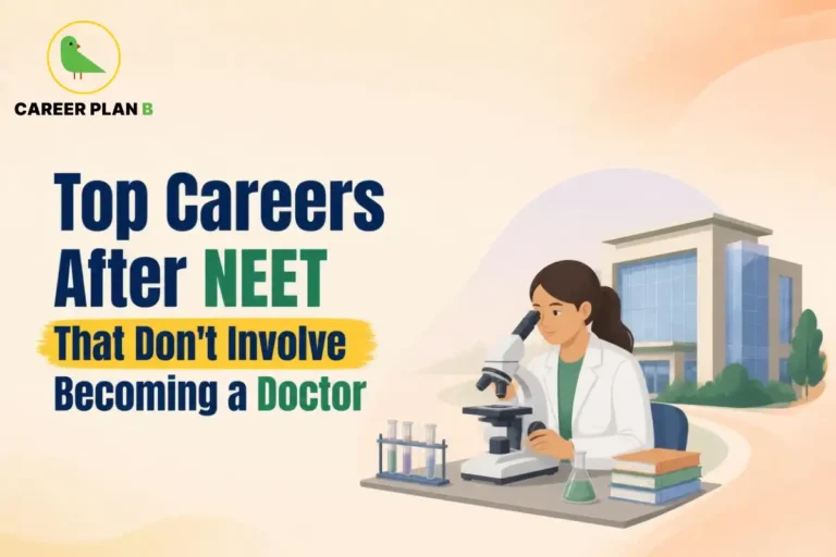 Top Careers After NEET That Do Not Involve Becoming a Doctor, Highlighting Alternative Healthcare and Science Career Options