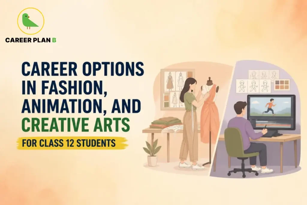 Career Options in Fashion, Animation, and Creative Arts for Class 12 Students Exploring Design and Creative Career Paths