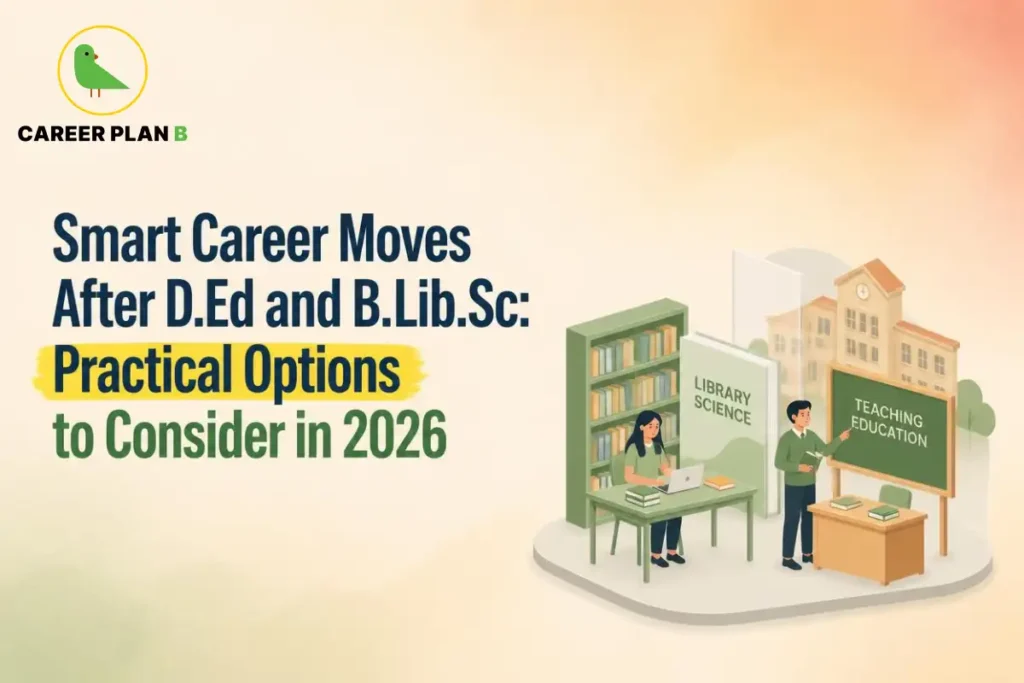 Smart Career Moves After D.Ed and B.Lib.Sc. Highlighting Practical Career Options in Teaching and Library Science for 2026