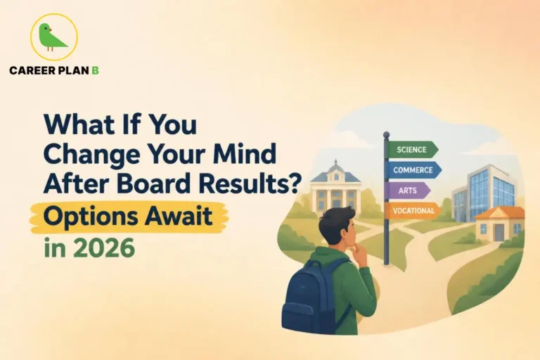 Changing Career Stream After Board Results With Science, Commerce, Arts, and Vocational Options Available in 2026