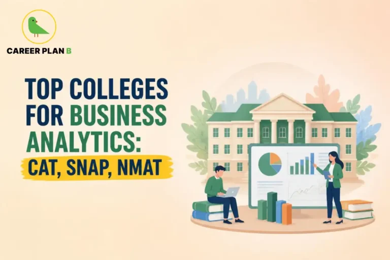 Top colleges for business analytics through CAT, SNAP, and NMAT