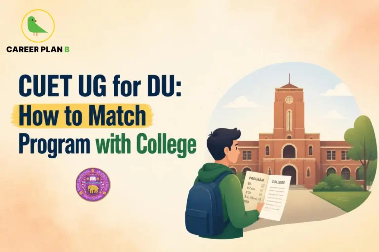 CUET UG for DU: how to match program with college