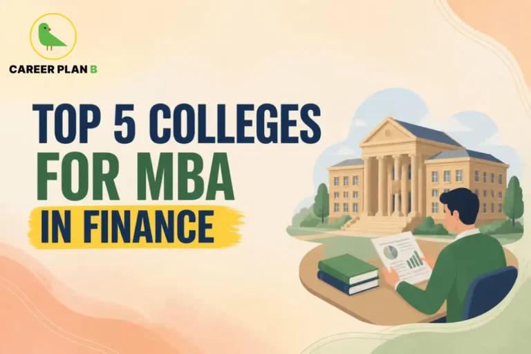 Top 5 colleges for MBA in Finance